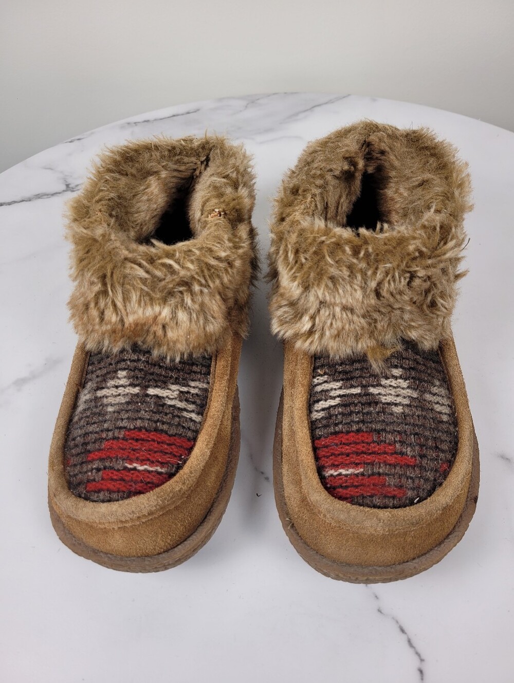 Woolrich 84% Wool Autumn Boot Slipper Shoes Size: 6US